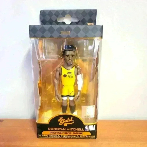 Funko gold NBA legend Donovan Mitchell Utah Jazz - Picture 1 of 6